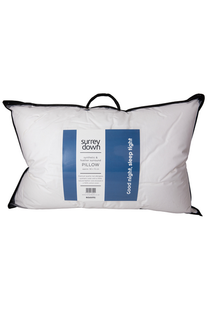 Surrey Down Synthetic Down Surround Kingsize Pillow