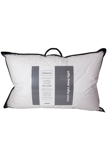 Die Zudecke Hungarian Goose Down Surround Pillow - Down & Cotton